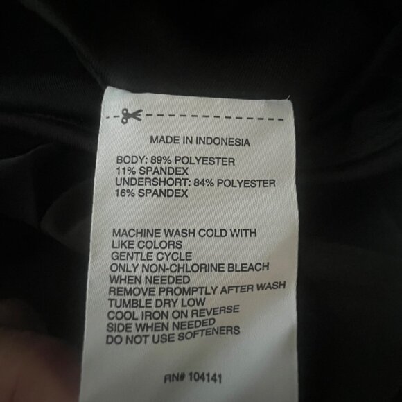 Women’s XXL DSG Moisture-Wicking Pleated Skort Pure Black‎ - Picture 9 of 9